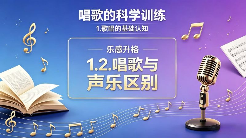 第1篇第2章 唱歌与声乐区别(更新中)-崔勇声乐科学训练